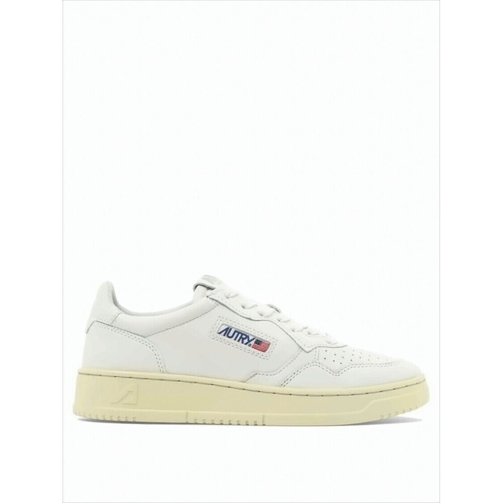 AUTRY Smooth Goat Leather Low-Top Sneakers